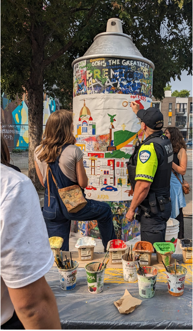 Canadian Tire Mural 2023