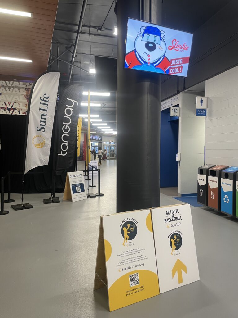 Sun Life Laval Loves Basketball!   