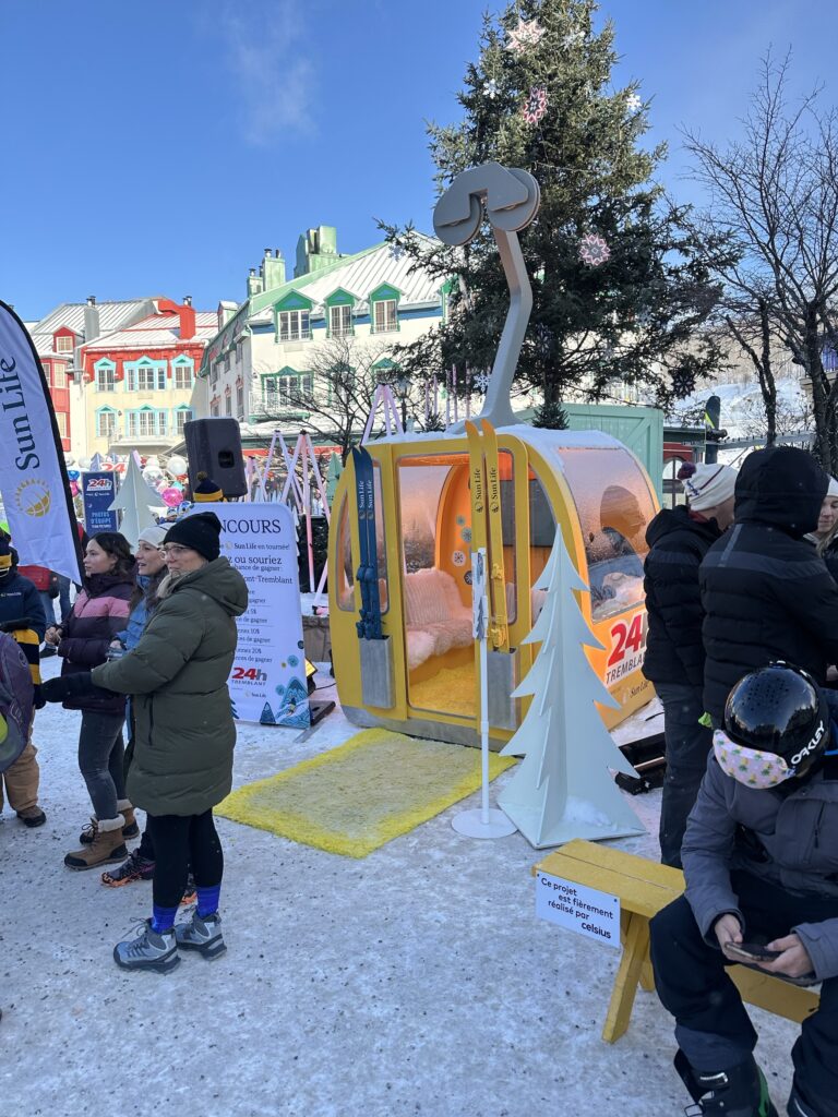 Sun Life Get on the 24H Tremblant Gondola   